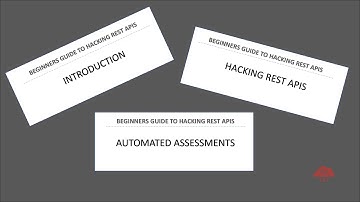 Hacking REST APIs - Course Introduction