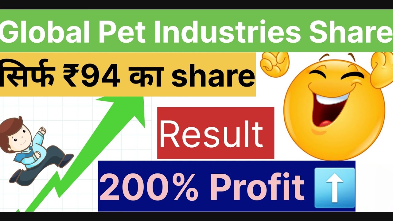 Global Pet Industries | Result out 2023| Global Pet industries share latest news