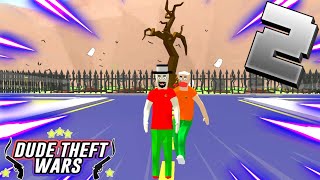 KIRIL NEED HACK DEVICE TO SAVE RICHIE JAIL MISSION || Dude Theft Wars Funny Gameplay In Hindi Part 2 screenshot 1