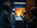 Molten Steel Factory Is Insane 😱 #steelfactory #industrial#manufacturing #usafactory