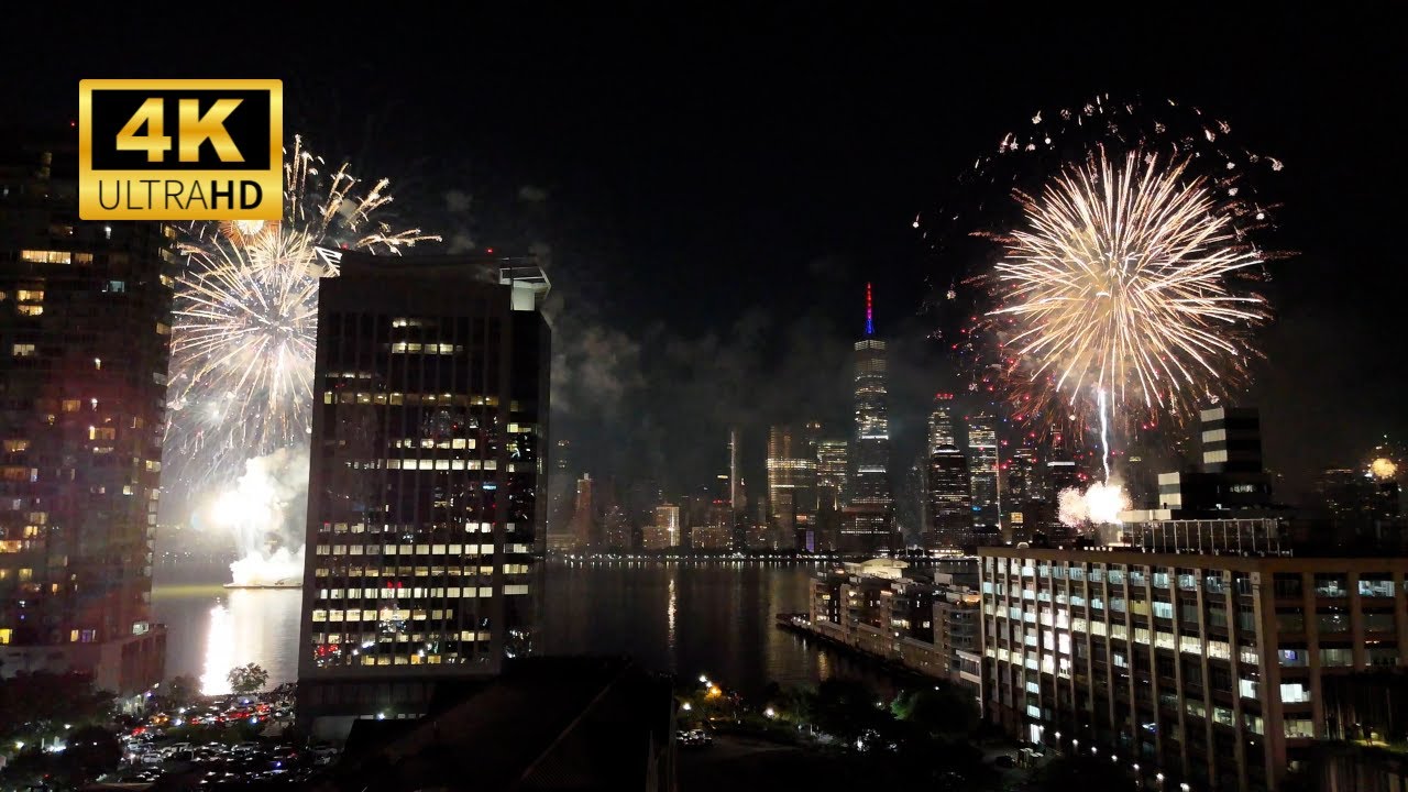 2025 New York City (NYC) July 4th Fireworks Show [4K UHD] - YouTube