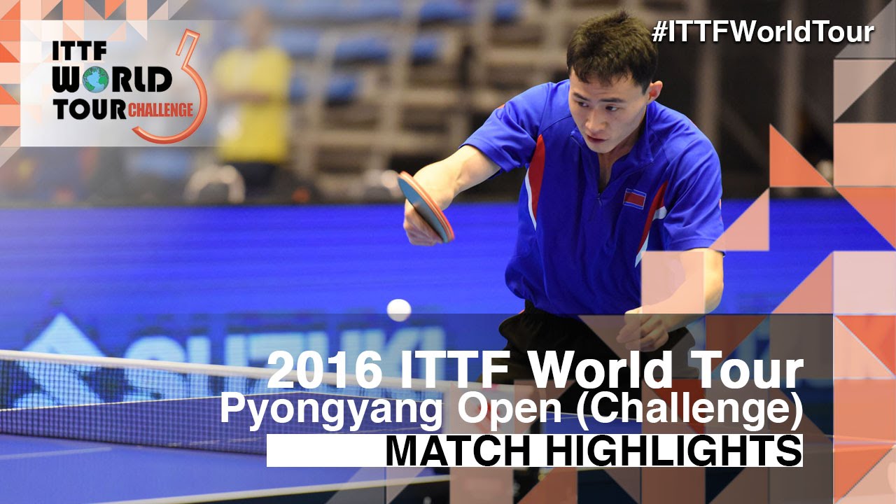 2016 Pyongyang Open Highlights: Choe II vs Yu Heyi (Qual)