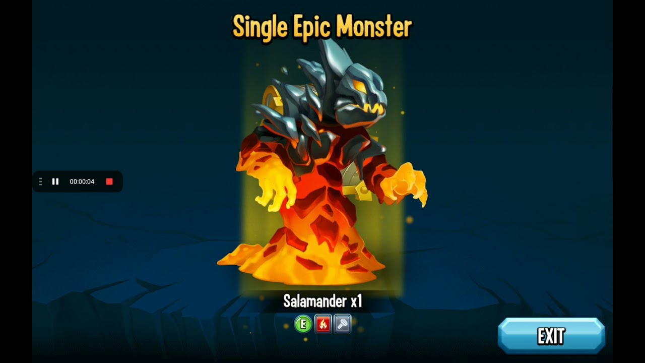 GETTING 🔥 SALAMANDER 🔥 FROM AN EPIC MONSTER CHEST