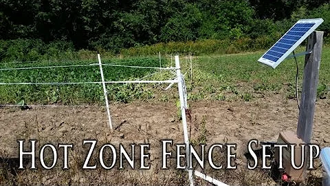 Non-Typical Deer Exclosure Fence | How to Set Up Y...