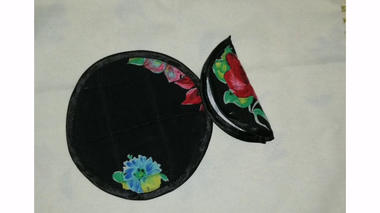 طريقة تفصيل و خياطة يد البراد و قاعدته 👌خطوة خطوة 👍