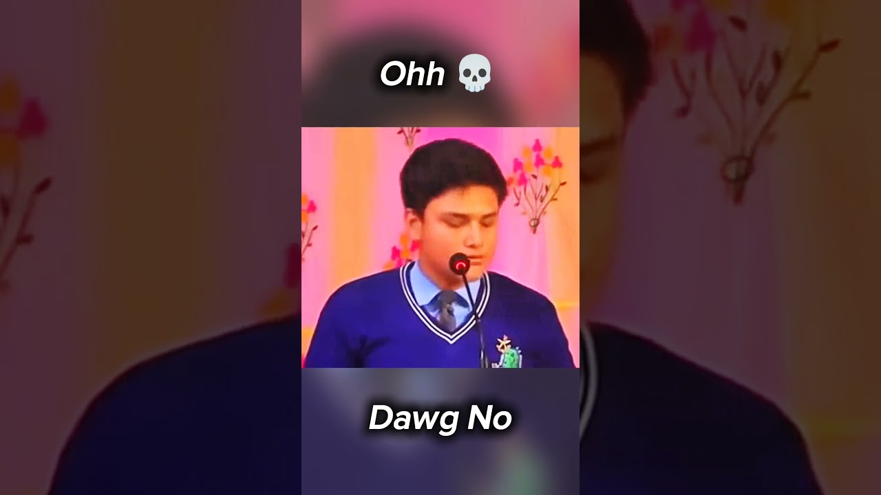 Nepali Student Speech in German Accent 👴🎨🖌️ 