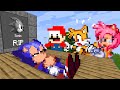 Mario, Amy and Tail MISS Sonic | Minecraft Animation