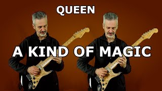 QUEEN - A KIND OF MAGIC final guitar solo by BRIAN MAY played by MARCELLO ZAPPATORE
