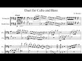 Gioachino Rossini Duet For Cello And Double Bass 