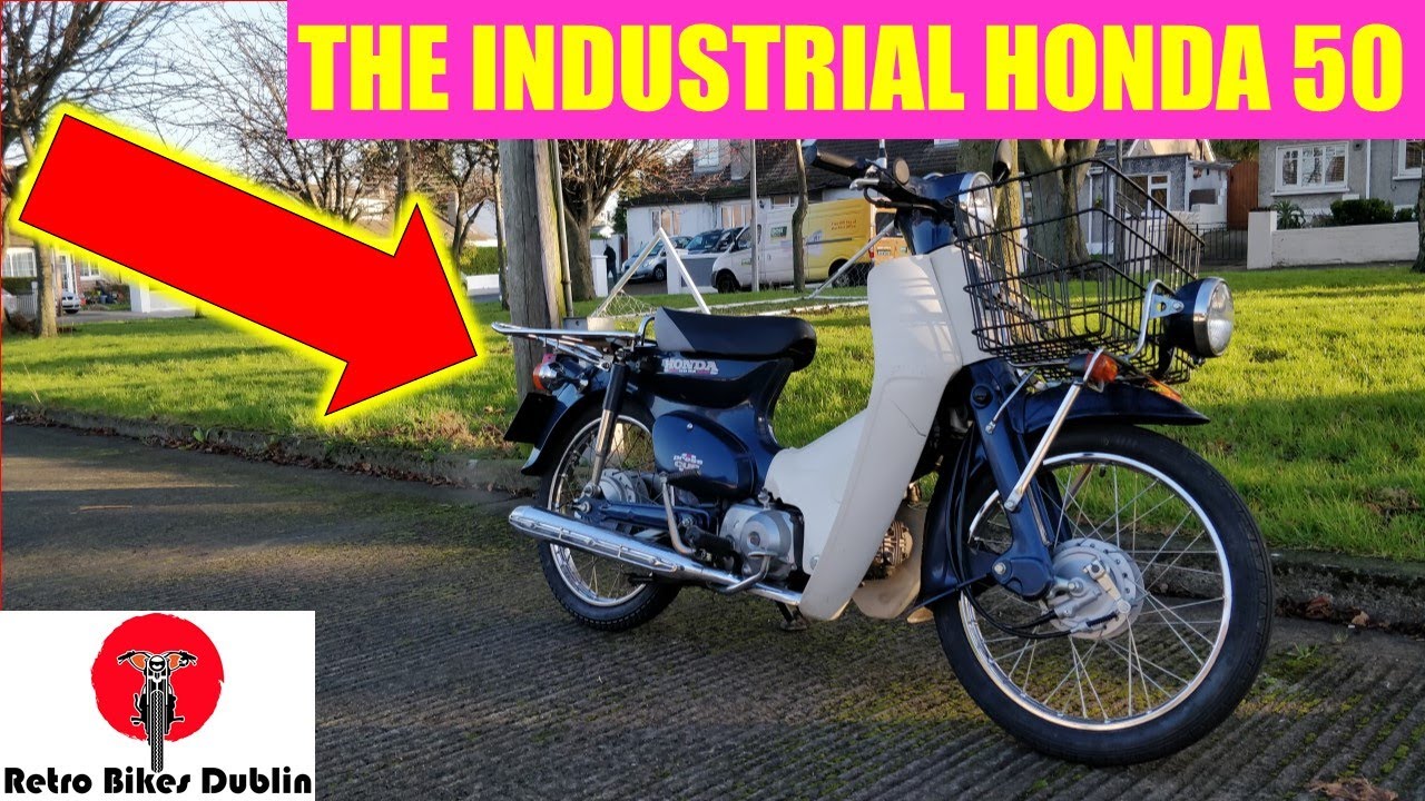 T2000 honda press cub 50 (ride & review) - 2002 honda c50 press