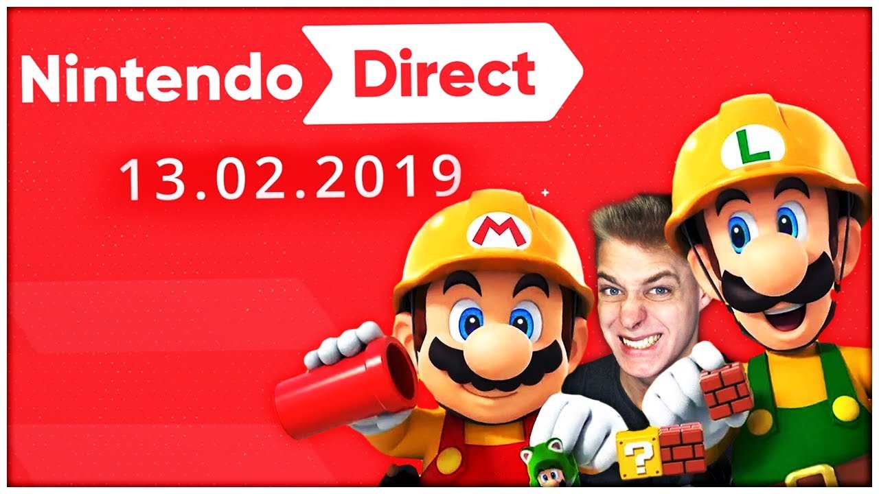 Super Mario Maker 2 & Links Awakening! Nintendo Direct Live Reaction + Analyse