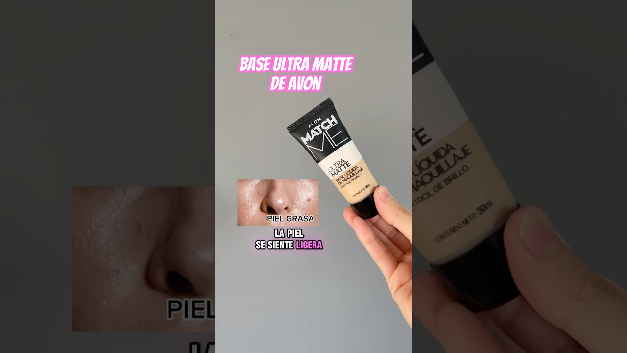Base ultra matte de Avon 🧴✨ 