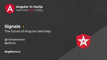 Signals - Angular In Darija