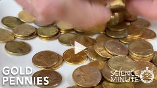 Science Minute - Gold Pennies