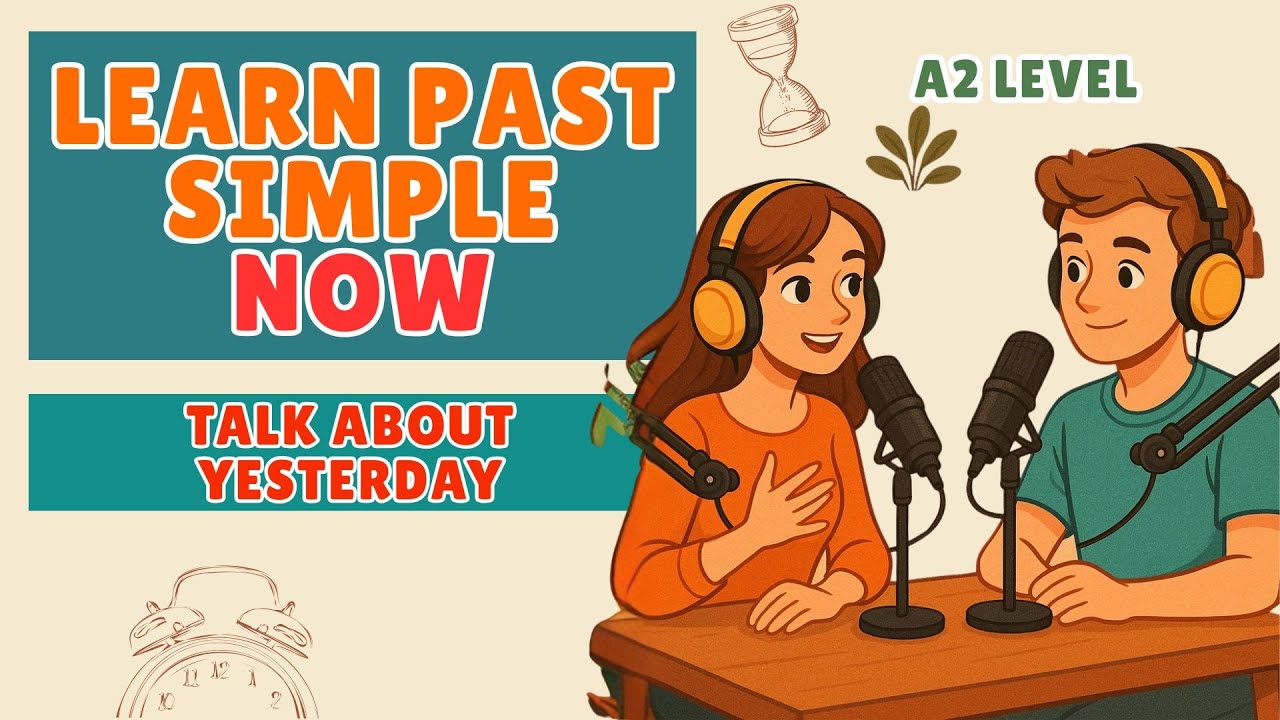 Learn English by Talking About Your Day – Past Tense Made Easy | English Conversation Practice