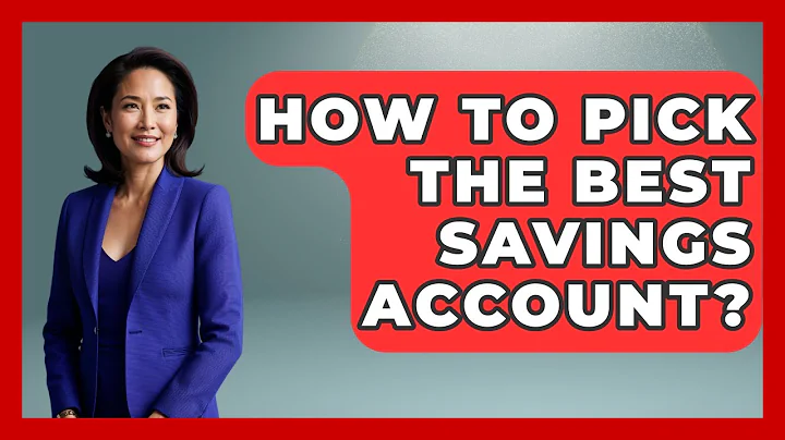 How To Pick The Best Savings Account? - Real Life Curriculum