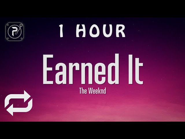 Earned It - The Weeknd (Lyrics) 🎵 