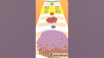 food run crowd control 😉😉 gameplay // l game channel // android & ios game 37885 #mobilegame #shorts