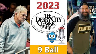 Efren Reyes vs Justin Volk  9 Ball  2023 Derby City Classic rd 4