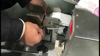 Cable Flag Label Applicator System | Wire Folding Labeling Machine - Suzhou Crown
