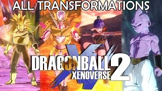 Dragon Ball Xenoverse 2: All transformations\/Which one to use for your build!
