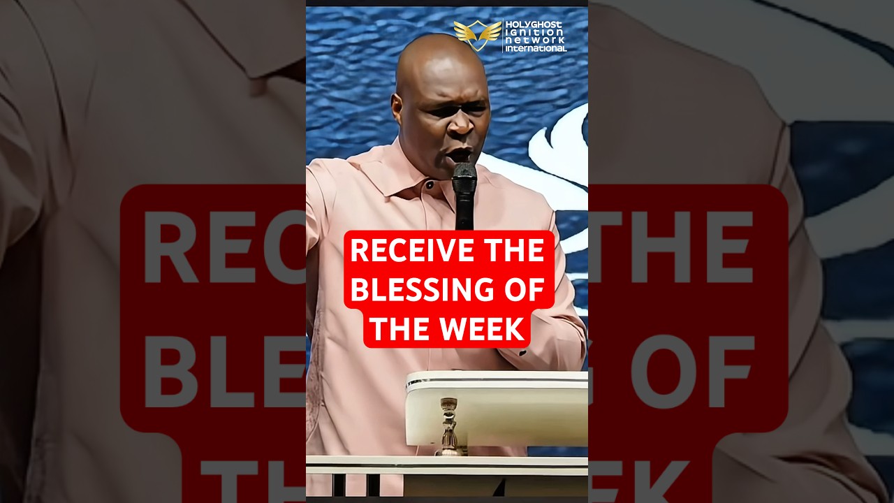 Receive the blessing of the week #apostlejoshuaselman #motivation #inspiration