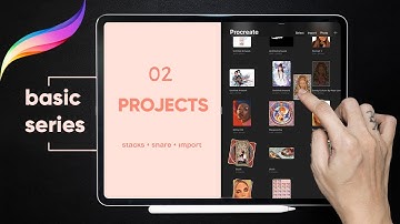 Ep. 2 | Managing Procreate Projects | Procreate Basic Series by Haze Long