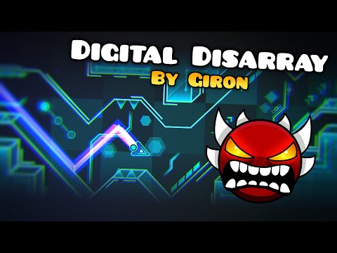 (144hz) - {Extreme Demon} Digital Disarray by Giron 100% [Geometry Dash 2.1]