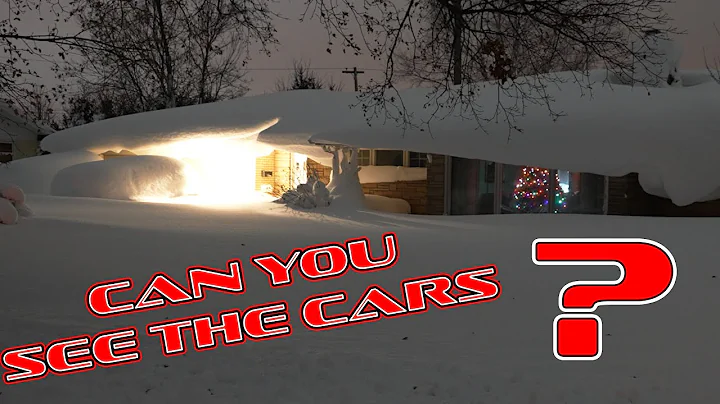 Houses Buried In Deep Snow - Williamsville, New Yo...