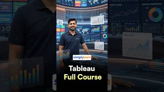 Best Tableau Course 2026 | Learn Tableau  & Master Data Visualization | #Shorts | #Simplilearn
