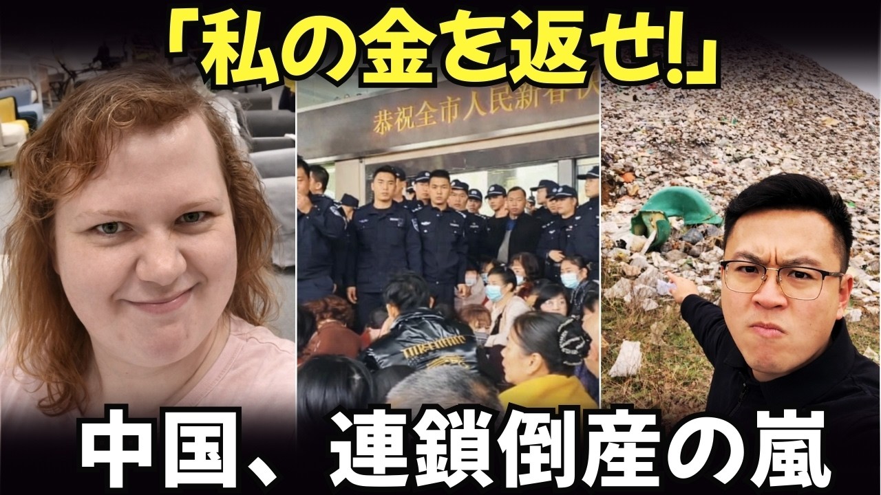 ショールームで寝泊まり？黄金店が突然の夜逃げ。不動産暴落と未払い賃金で阿鼻叫喚の中国3月