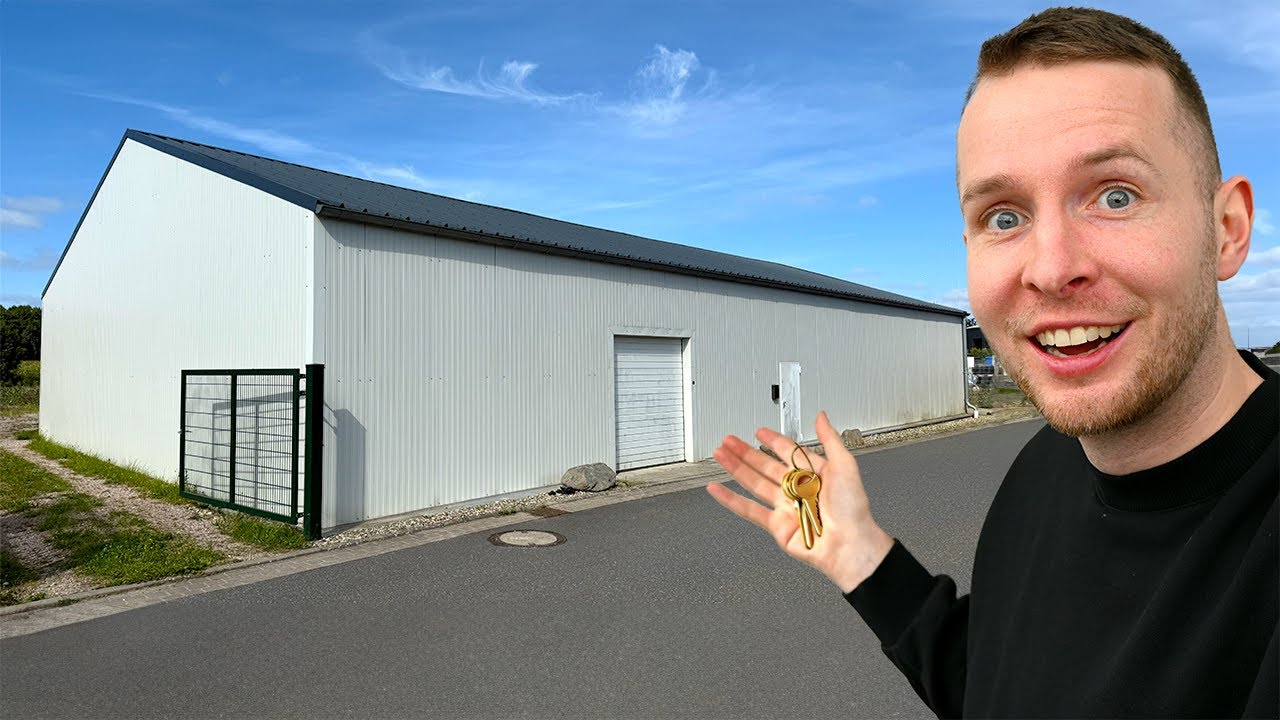 Ich habe diese Halle zu meiner Traumwerkstatt umgebaut!