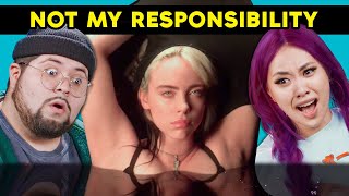College Kids React To Billie Eilish - NOT MY RESPONSIBILITY - a short film