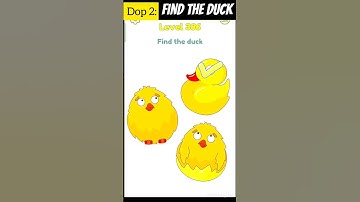 Find the duck 🐣🐥|| DOP 2: Delete One Part ||#dop2 #dop #shortfeed #games #shorts