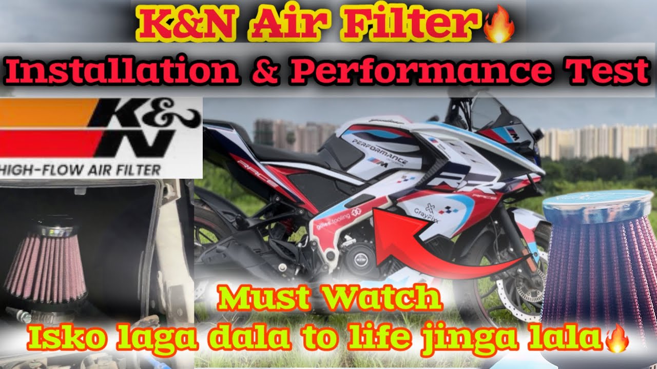 Worth Installing K&N Air Filter💯Performance Upgraded🔥