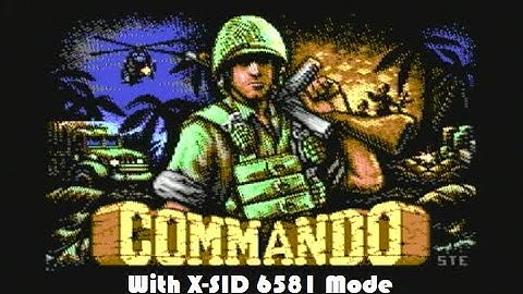 C64 - Game - Commando Arcade SE by Nostalgia (2015) With X-SID 6581