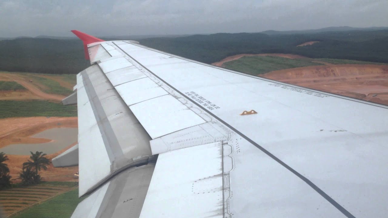 AirAsia Landing Johor Bahru Senai International Airport YouTube