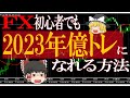 【2023年億トレを目指す人必見】初心者でも無理なくFXで稼げる方法をお話しします!