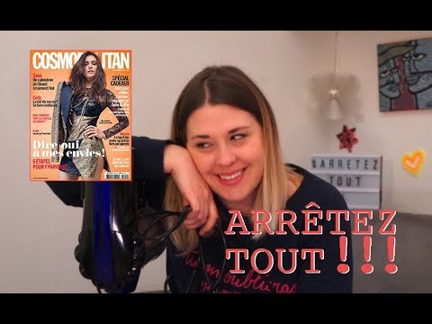 Cosmo Décembre 2017 // Tania Dutel // ARRÊTEZ TOUT