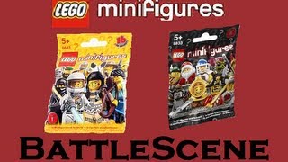 Lego Minifigures Series 1-8 Battlescene