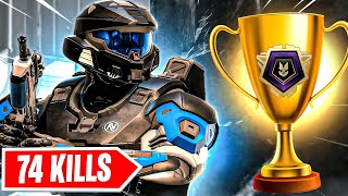 NEW HALO INFINITE ONYX KILL WORLD RECORD!? (74 KILL WIN)