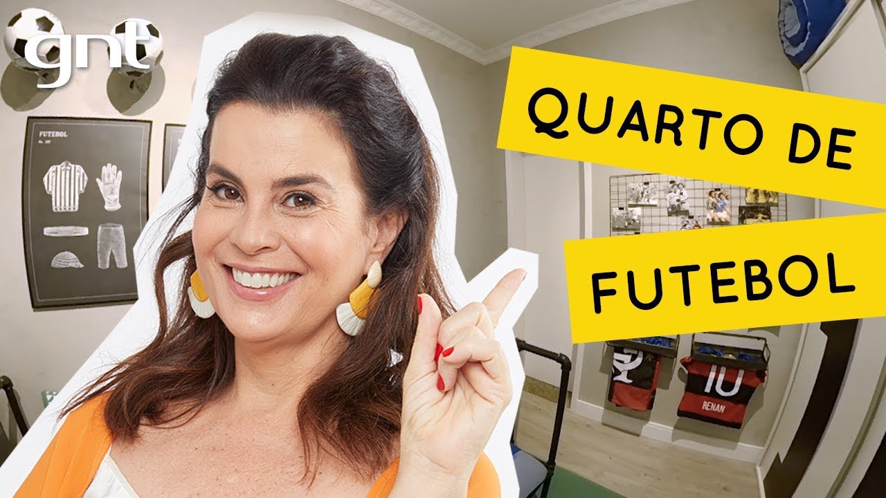 Futebol: decoração para quarto de criança | Decoração Infantil | Leila Bittencourt