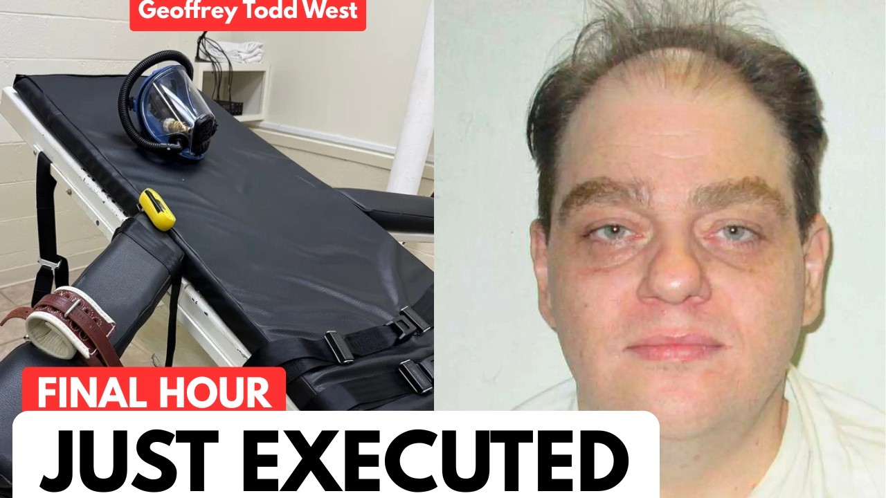 Geoffrey Todd West Executed In Alabama—for killing A Store Clerk, But Her son Fought To Save Him - YouTube