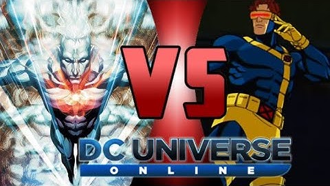 DC Universe Online Captain Atom Vs. Cyclops (PVE Dual)