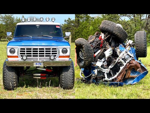 Destroying an F250 in 10 minutes flat.