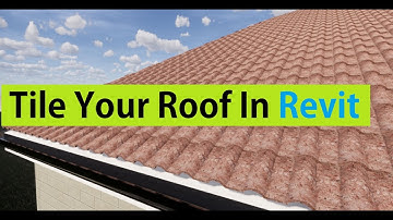 Revit: Tile your roof Tutorial (2020) - Step by step