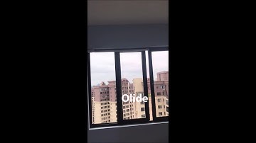 OlideSmart window slider working video