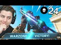 my NEW RECORD for MOST KILLS in a Warzone game! (24 KILL GAMEPLAY)
