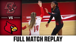 Boston College vs. Louisville Full Match Replay | 2023 ACC Volleyball