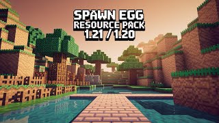 Spawn Egg 3D Resource Pack 1.21 / 1.20 [16x]